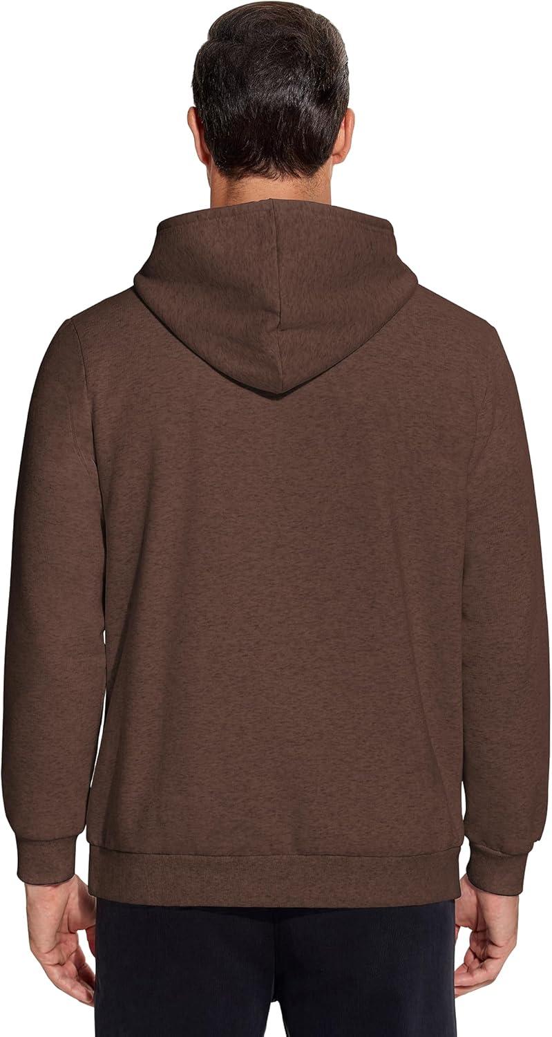 imageDeyeek Dialysis Sweatshirts with Arm Zipper Jacket FullZip Hemodialysis Cotton Warm Heavyweight SweatshirtBrown