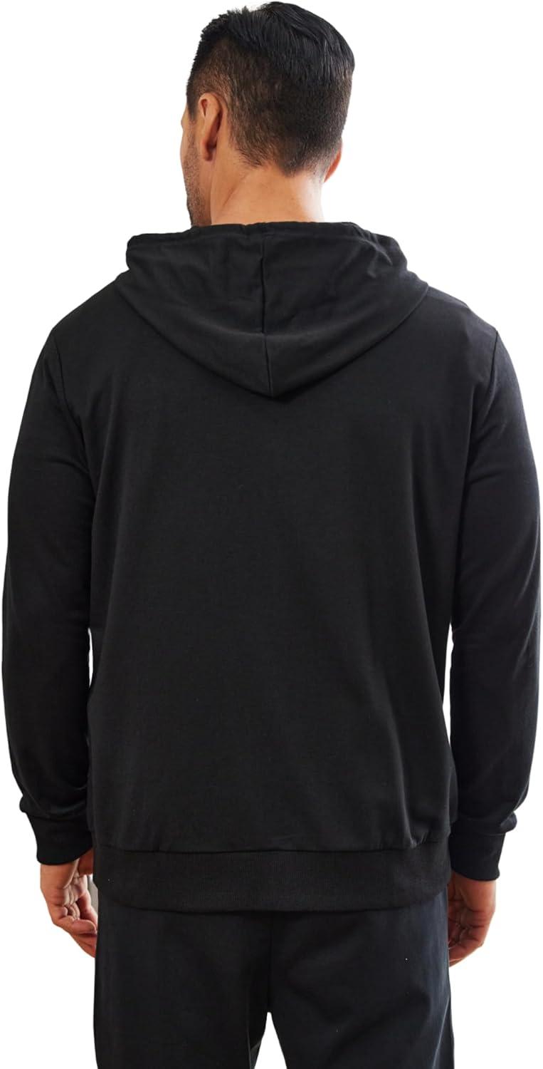 imageDeyeek Dialysis Sweatshirts with Arm Zipper Jacket FullZip Lightweight Hemodialysis Cotton Jacket with PocketsBlack