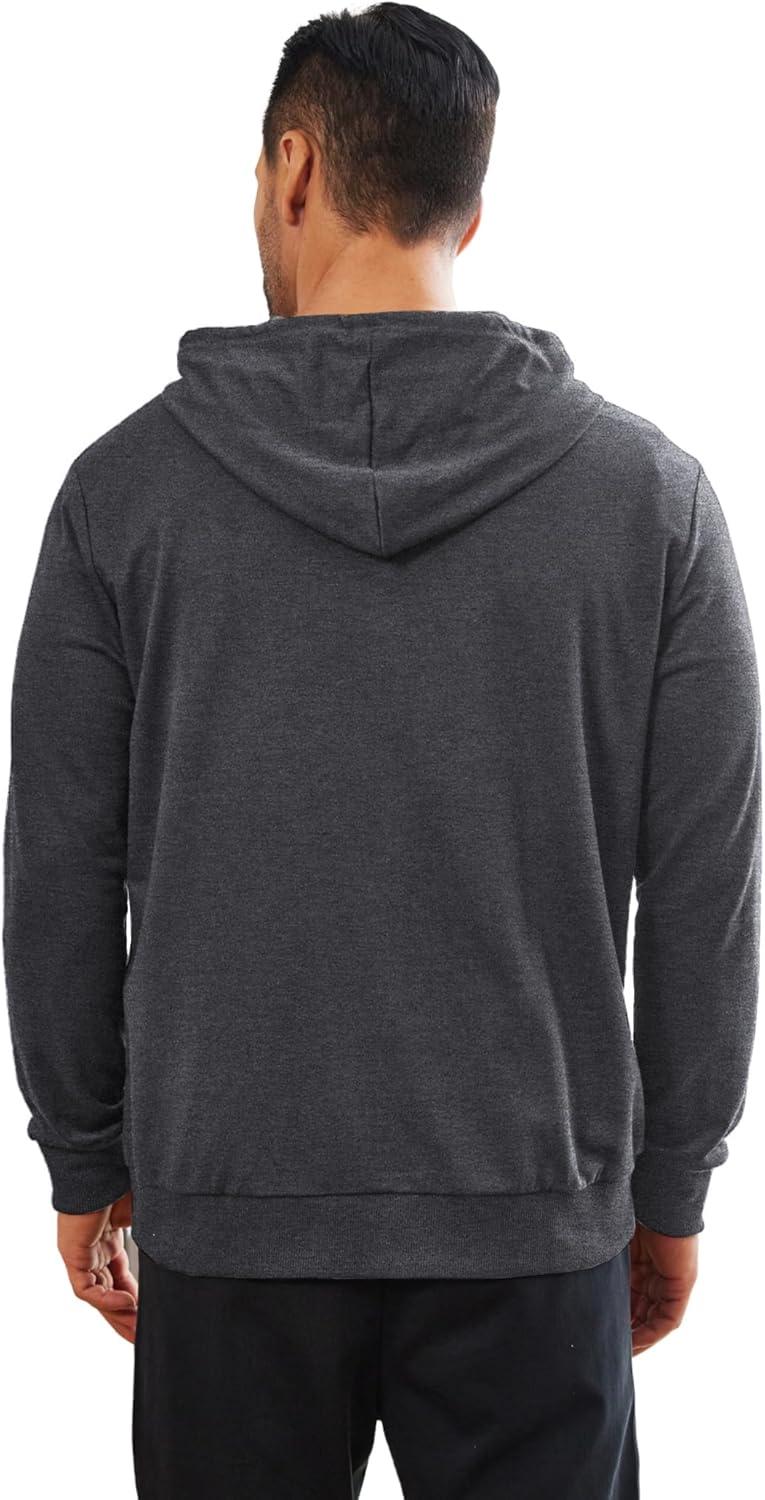 imageDeyeek Dialysis Sweatshirts with Arm Zipper Jacket FullZip Lightweight Hemodialysis Cotton Jacket with PocketsMedium Gray