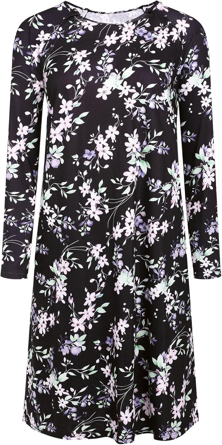 imageDeyeek Open Back Hospital Gowns for Women Post Shoulder Surgery Tear Away Snap Chemo Port Adaptive Clothing with PocketsBlack Print