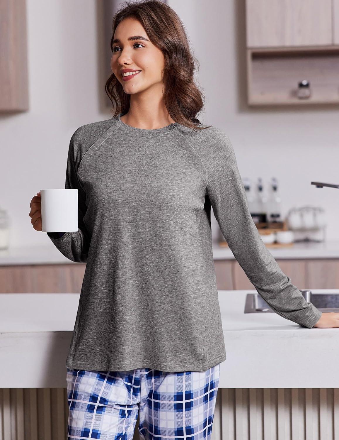 imageDeyeek Post Shoulder Surgery Shirts for Women Full Tear Away 2 Side Snaps After Rotator Cuff Chemo Port Adaptive ClothingLight Gray