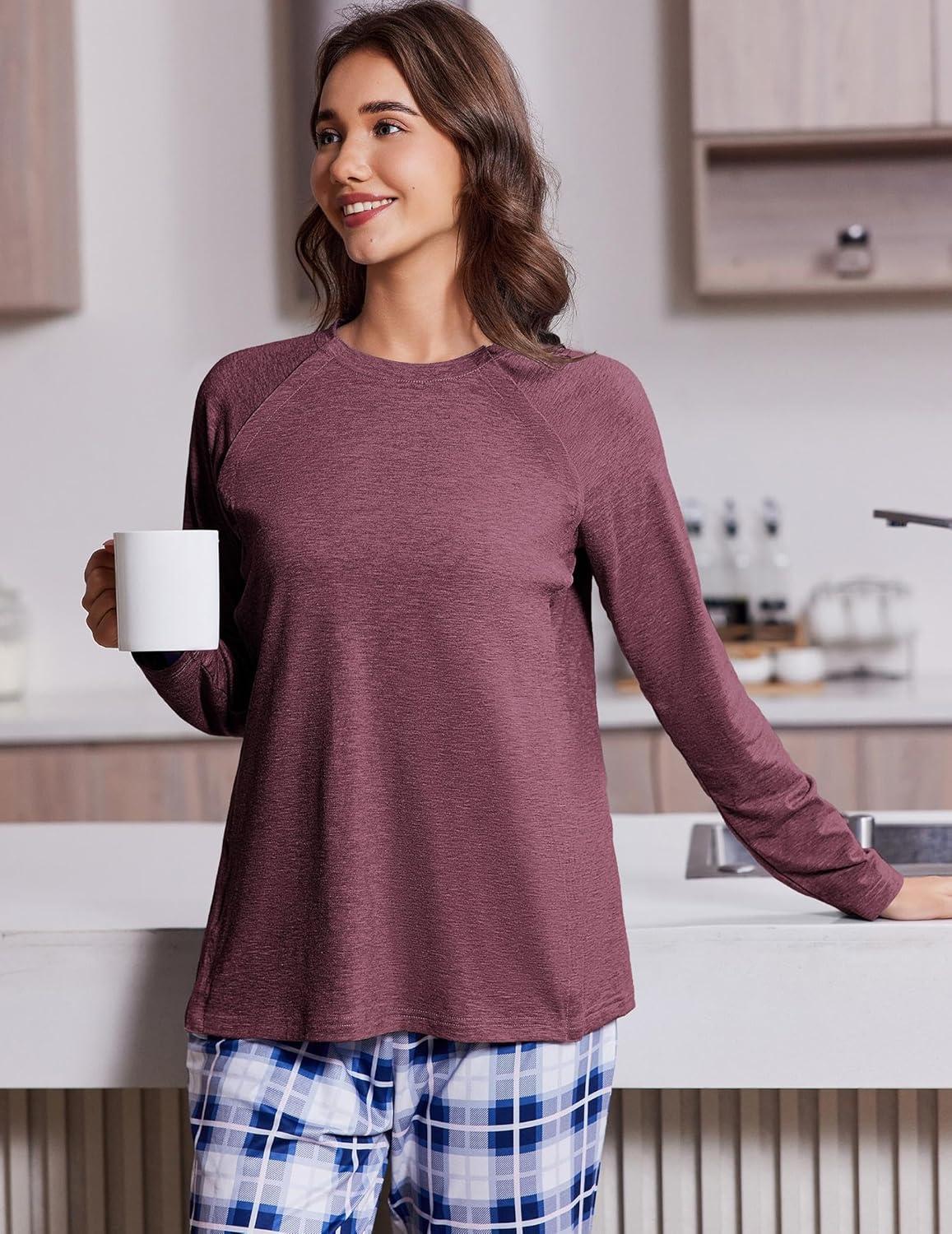 imageDeyeek Post Shoulder Surgery Shirts for Women Full Tear Away 2 Side Snaps After Rotator Cuff Chemo Port Adaptive ClothingRed