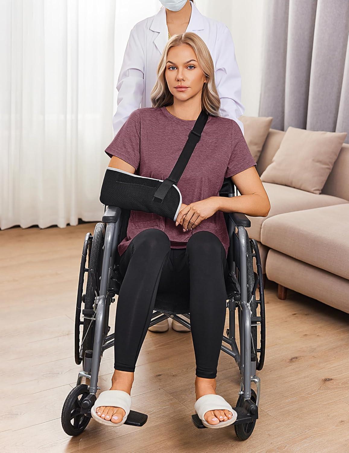 imageDeyeek Post Surgery Shirts for Women Tear Away Snap Open Back Top Hospital Shirts Short Sleeve Adaptive Clothing with PocketsBurgundy