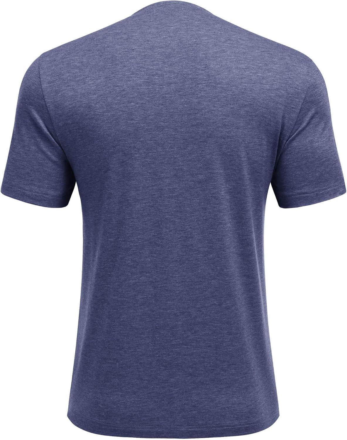imageDeyeek Shoulder Post Surgery Recovery Shirts for Men Full Tear Away Short Sleeve T Shirt Adaptive Chemo ClothingNavy Blue
