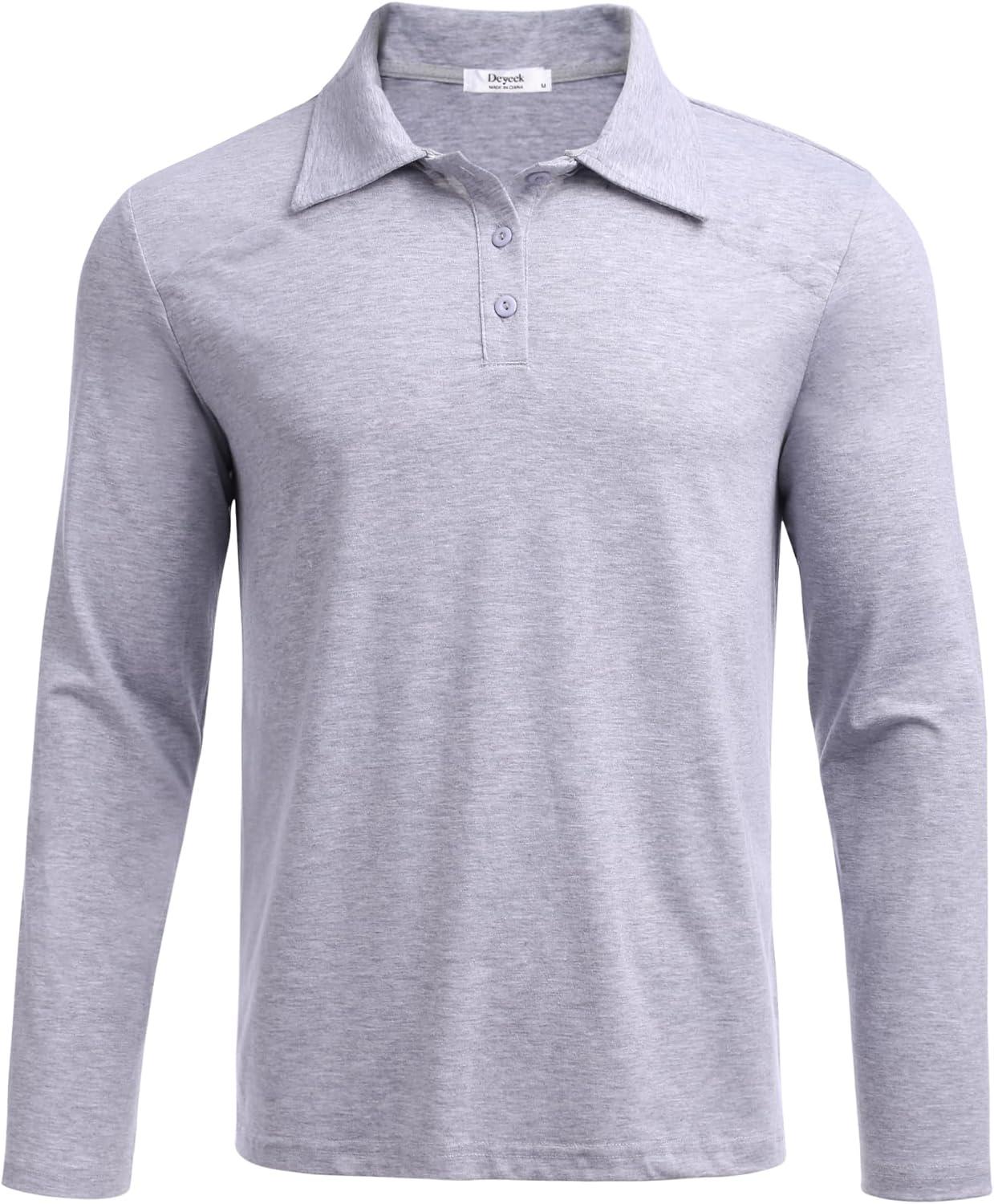 imageDeyeek Unisex Chemo Shirts for Port Access Post Shoulder Surgery Recovery Shirt Long Sleeve Tear Away Adaptive Chemo ClothingLight Gray