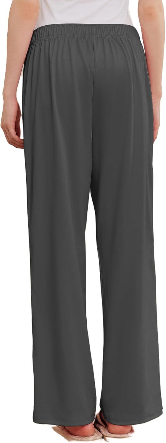 imageDeyeek Womens Tear Away Pants Side Split Snap Open Bottom Sweatpants Leg Breakaway Post Surgery Pants with PocketsDark Grey