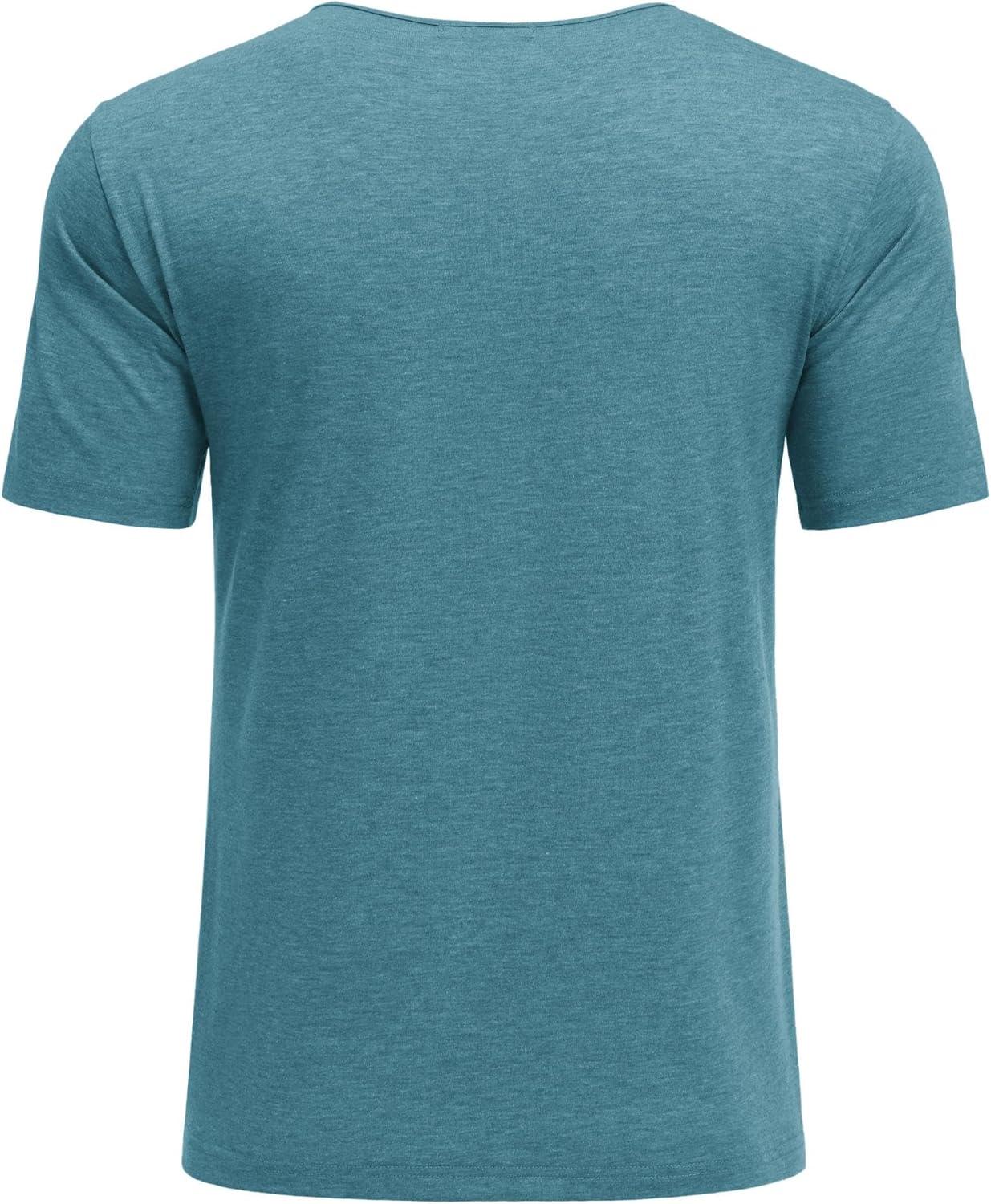 imageDyeek Chemo for Shirt Port Access Chemotherapy Must Haves Tear Away Side Snap Short Sleeve Post Shoulder Surgery ShirtsPeacock Blue