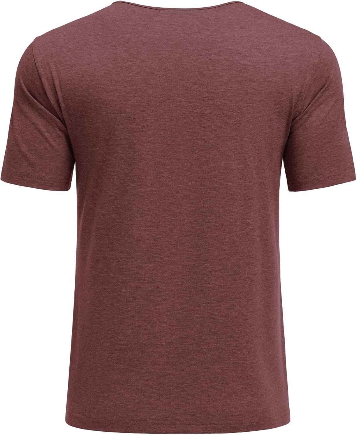 imageDyeek Chemo for Shirt Port Access Chemotherapy Must Haves Tear Away Side Snap Short Sleeve Post Shoulder Surgery ShirtsRed