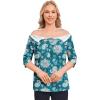 Turquoise Print