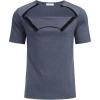 imageDyeek Chemo for Shirt Port Access Chemotherapy Must Haves Tear Away Side Snap Short Sleeve Post Shoulder Surgery ShirtsBlue Purple