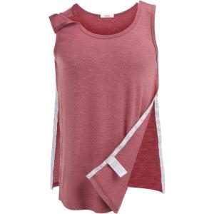 Deyeek Unisex Shoulder Snap-Access Tank Tops Post Surgery Shirts Tear Away Chemo Shirt Clothes After Rotator Cuff Surgery(Red)