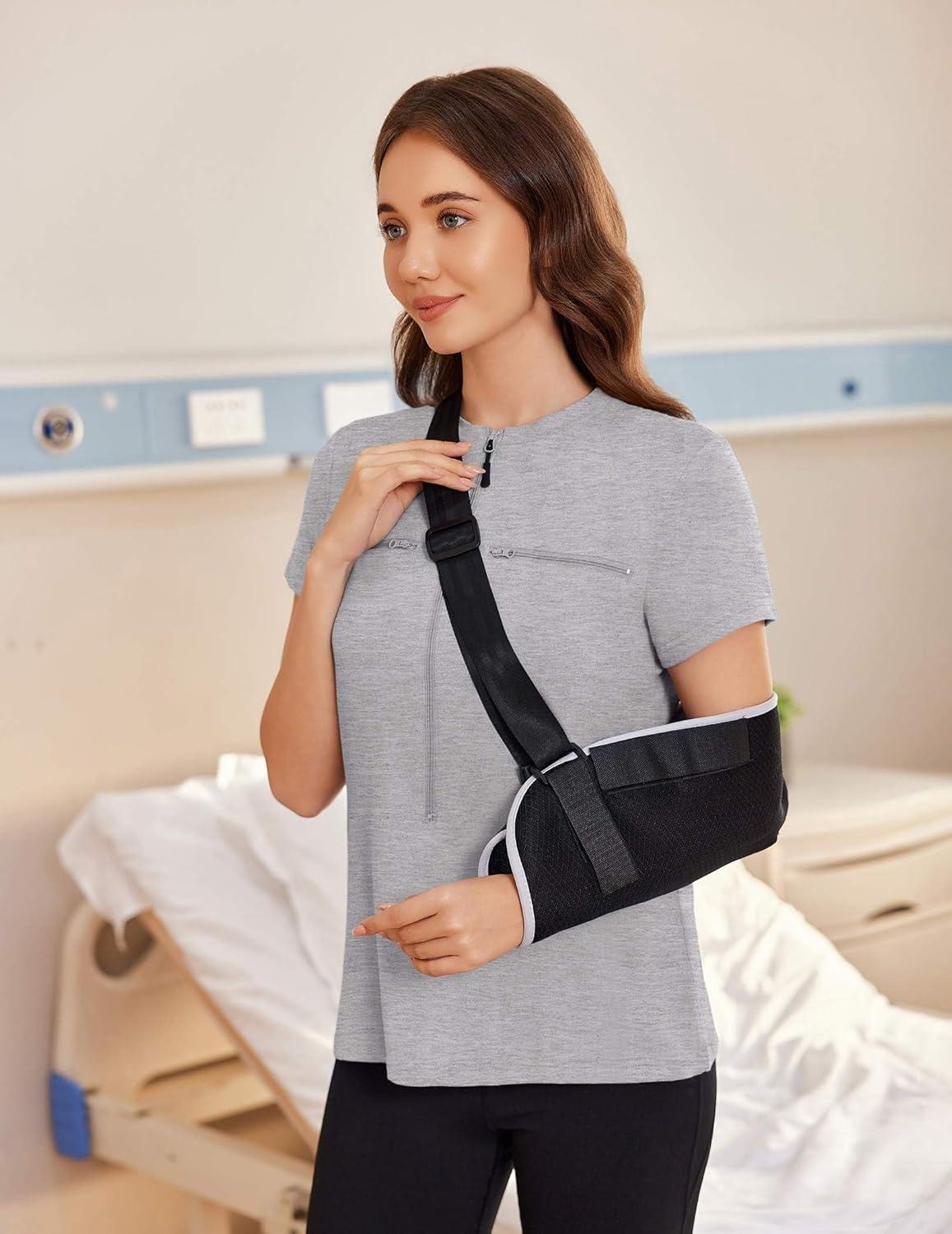 imageDeyeek Chemo Shirts for Port Access Women 2 Side Snap Short Sleeve Shoulder Surgery Rotator Cuff Dialysis Recovery ShirtsGrey