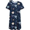 Navy Print