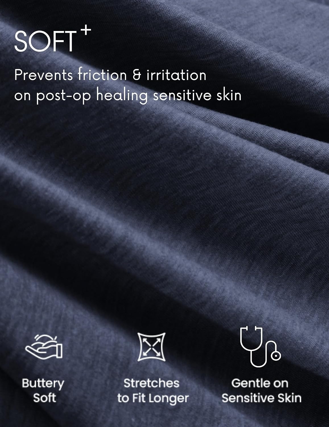 image:imageDeyeek Mens Front Zip Post Shoulder Surgery Adaptive Shirt Full arm snap open design builtin pocket comfortable chemo recovery wear for shoulder injuryPeriwinkle