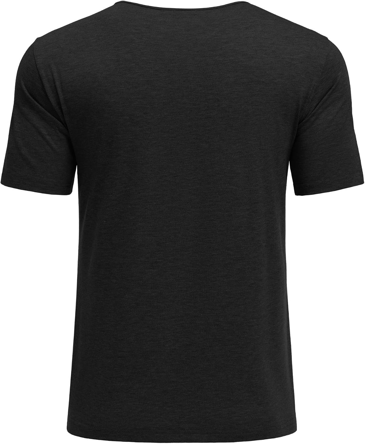 image:imageDeyeek Mens Port Shirt for Chemo Access Dialysis Cancer Post Surgery TopBlack
