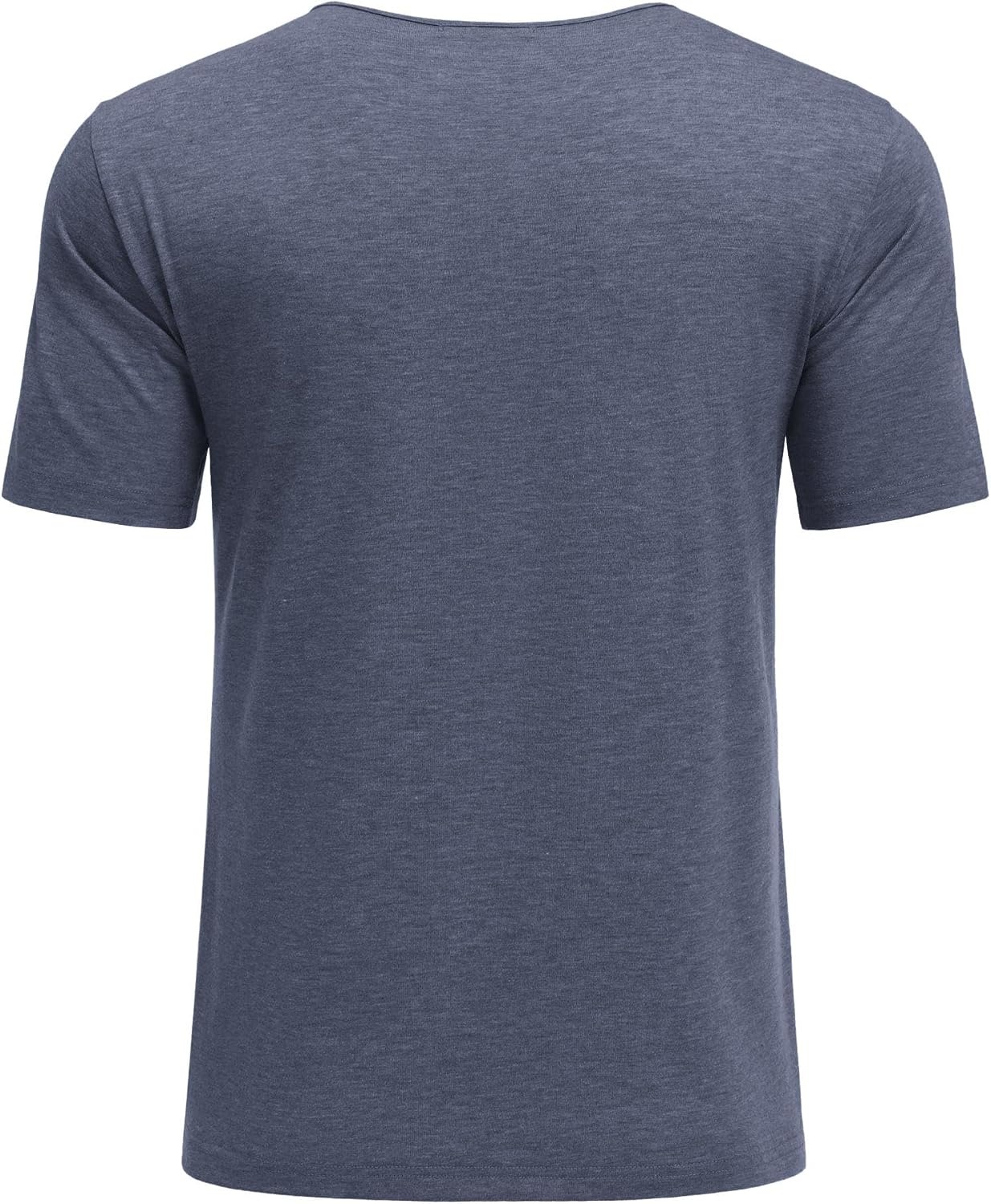 image:imageDeyeek Mens Port Shirt for Chemo Access Dialysis Cancer Post Surgery TopBlue Purple
