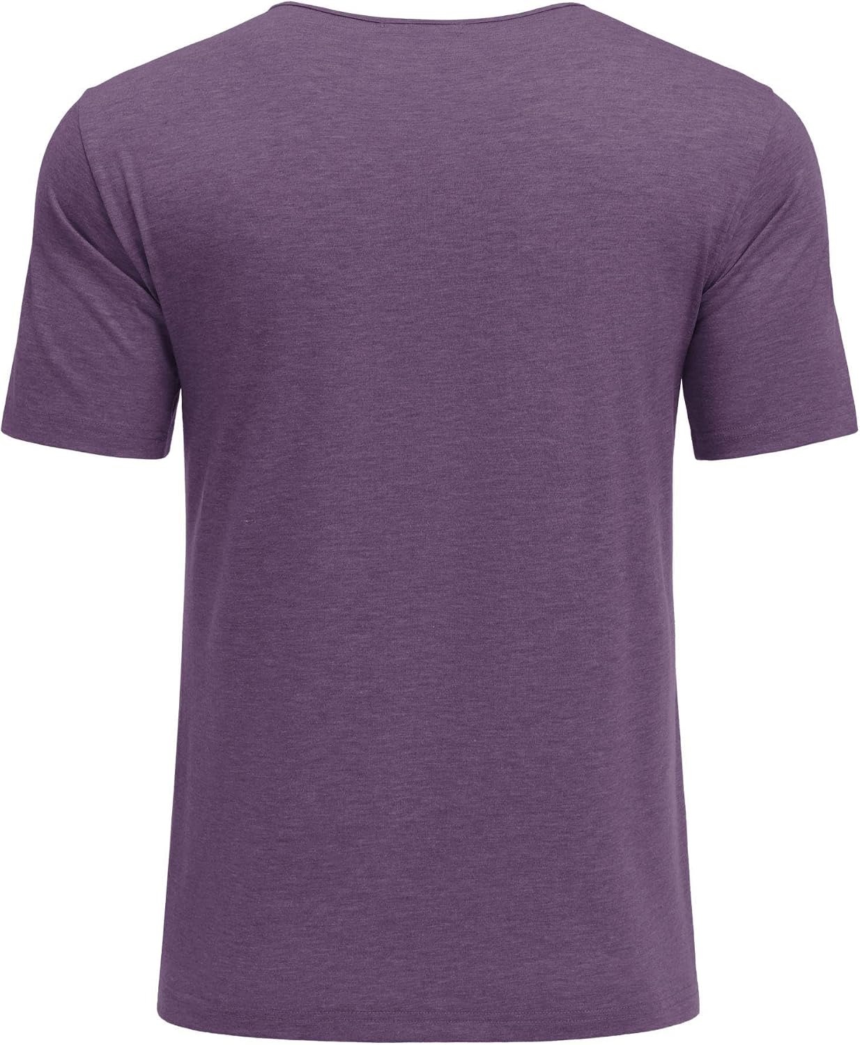 image:imageDeyeek Mens Port Shirt for Chemo Access Dialysis Cancer Post Surgery TopBright Purple
