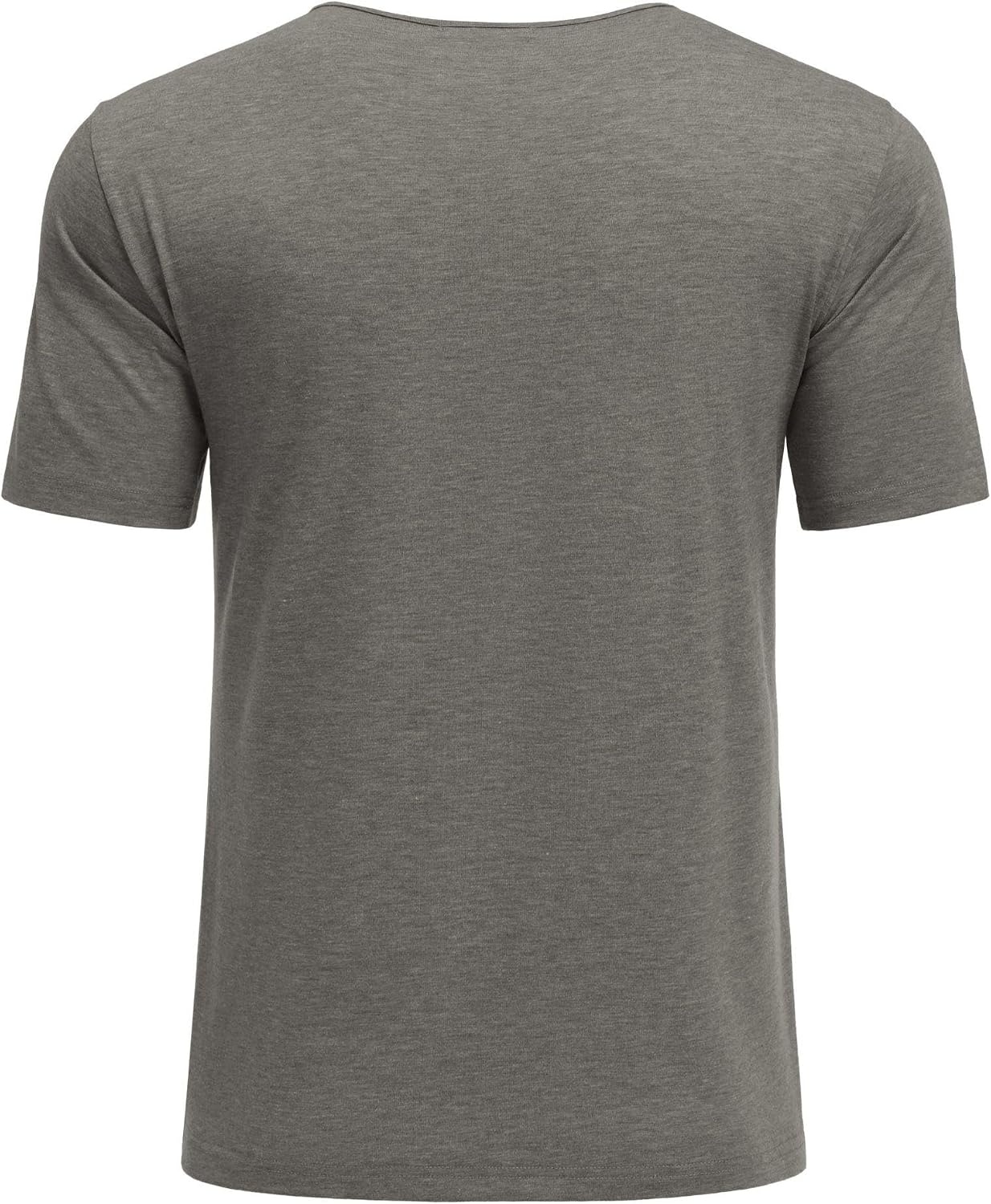 image:imageDeyeek Mens Port Shirt for Chemo Access Dialysis Cancer Post Surgery TopLight Gray