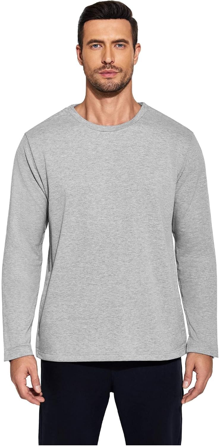 image:imageDeyeek Mens Shoulder Surgery Shirt Full Tear Away Snap Chemo Port TopLight Grey