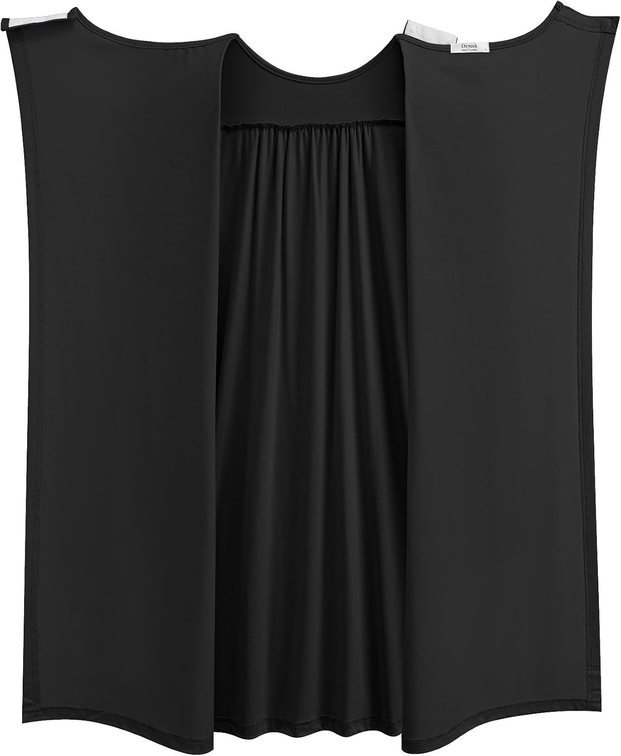 image:imageDeyeek Womens Open Back Hospital Gowns for Post SurgeryBlack