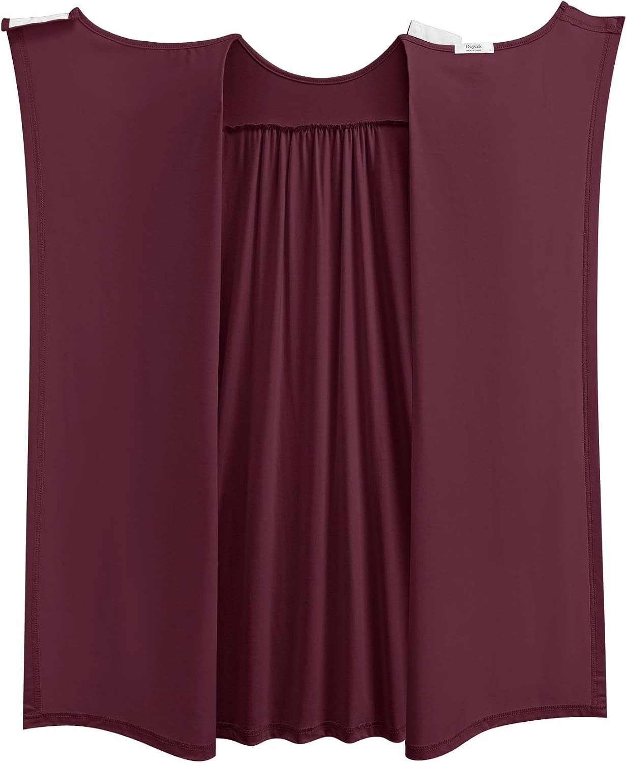 image:imageDeyeek Womens Open Back Hospital Gowns for Post SurgeryWine Red