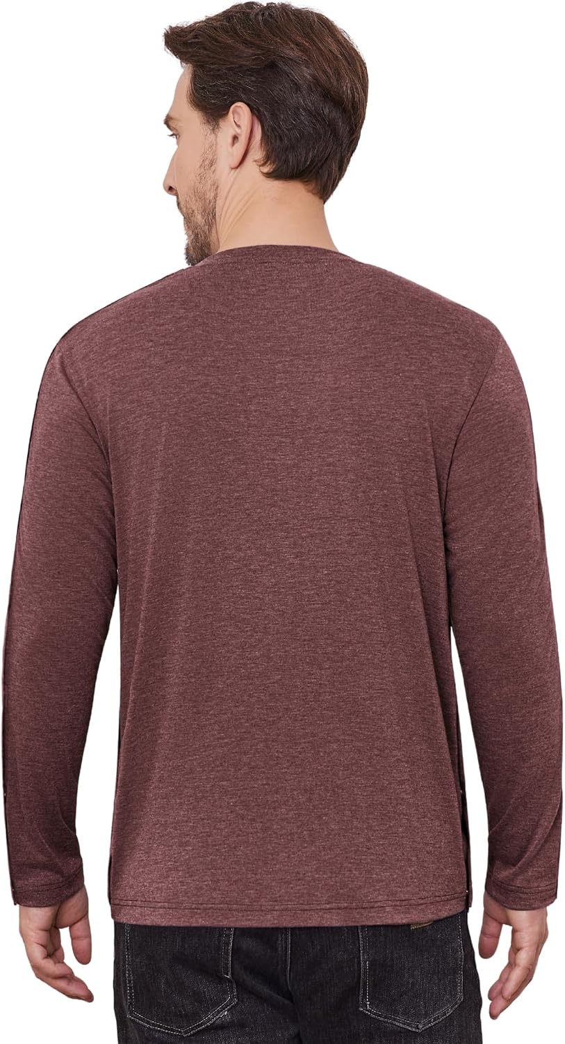 image:imageDeyeek Magnetic Post Shoulder Surgery Recovery Shirts for Men Long SleeveRed