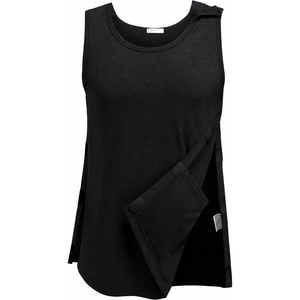Deyeek Men’s Tear Away Post Shoulder Surgery Shirts(Black)